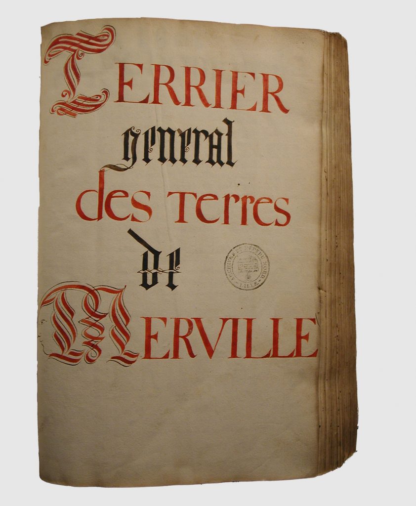 Terrier général des terres de Merville de 1666